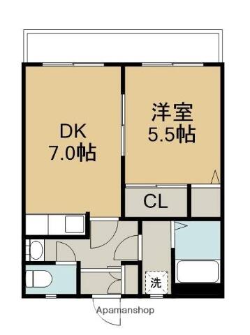 同じ建物の物件間取り写真 - ID:244004001705