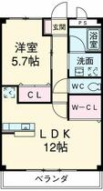 愛知県西尾市米津町雨堀（賃貸アパート1LDK・1階・44.82㎡） その2