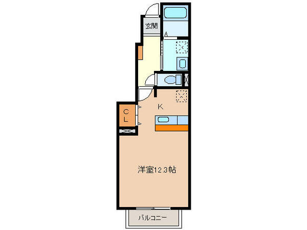 パル・ソレイユ 102｜三重県三重郡川越町大字亀須新田(賃貸アパート1R・1階・32.90㎡)の写真 その2