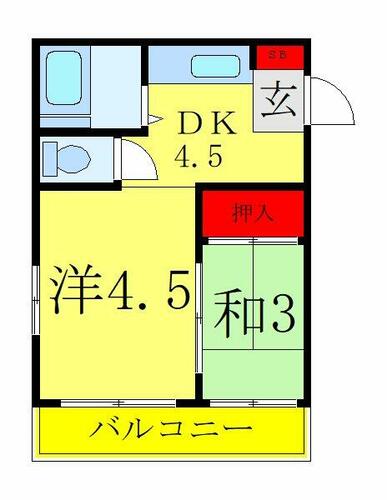 同じ建物の物件間取り写真 - ID:211046483269