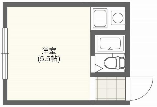 兵庫県神戸市西区高雄台(賃貸アパート1R・2階・20.00㎡)の写真 その2