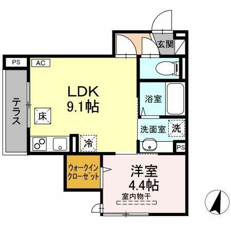 同じ建物の物件間取り写真 - ID:213106010730