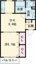 ハウスデュアル一之江Ⅱ 104 ｜ 東京都江戸川区一之江７丁目（賃貸アパート1LDK・1階・36.00㎡） その2