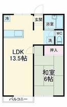 アンソレイユ新所沢 105 ｜ 埼玉県所沢市緑町４丁目（賃貸アパート1LDK・1階・36.00㎡） その2