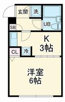 神奈川県横浜市泉区岡津町（賃貸アパート1K・2階・21.58㎡） その2