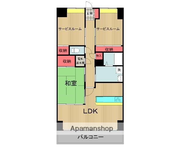 マルイラベンダーヒルズ｜愛媛県西条市大町(賃貸マンション3LDK・1階・74.40㎡)の写真 その2