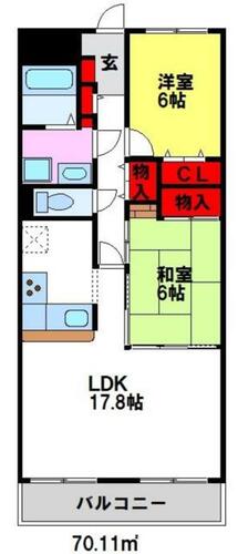 同じ建物の物件間取り写真 - ID:241004781375