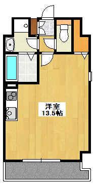 兵庫県姫路市忍町(賃貸マンション1R・3階・32.43㎡)の写真 その2