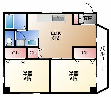 アートハウス千種の間取り