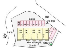 グランエスポワール青山 205 ｜ 愛知県西春日井郡豊山町大字青山字北浦（賃貸アパート1LDK・2階・50.96㎡） その8