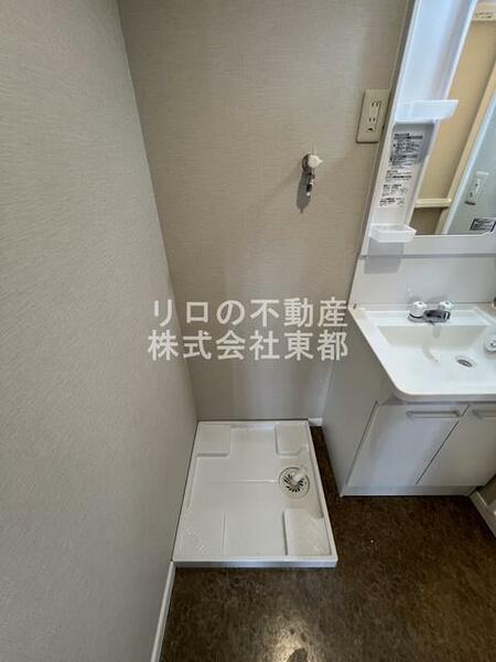 画像12:洗濯機置場には防水パンを設置！水漏れも安心です◎