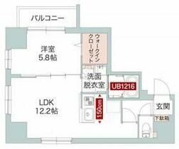 東京都品川区南大井３丁目（賃貸マンション1LDK・2階・43.48㎡） その2