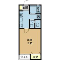 アベニール笹口 206 ｜ 新潟県新潟市中央区笹口３丁目（賃貸アパート1K・1階・30.12㎡） その2