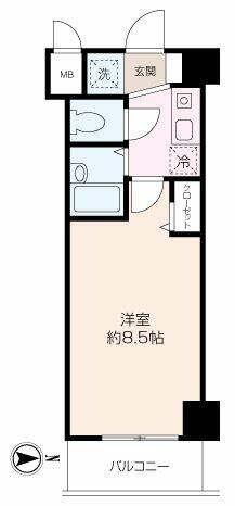 同じ建物の物件間取り写真 - ID:214054478218