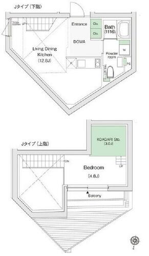 同じ建物の物件間取り写真 - ID:213099315928