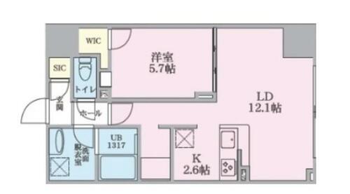 同じ建物の物件間取り写真 - ID:213107571490