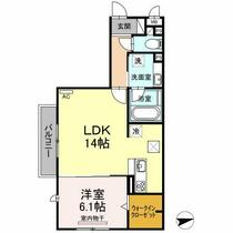 愛知県刈谷市荒井町１丁目（賃貸アパート1LDK・3階・49.92㎡） その2