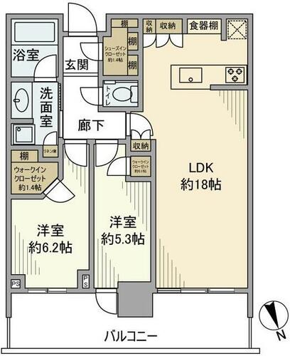 同じ建物の物件間取り写真 - ID:213103290467