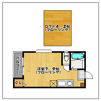 同じ建物の物件間取り写真 - ID:240028636722