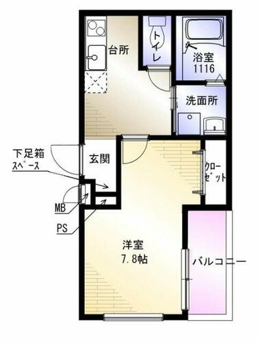 同じ建物の物件間取り写真 - ID:227080487583