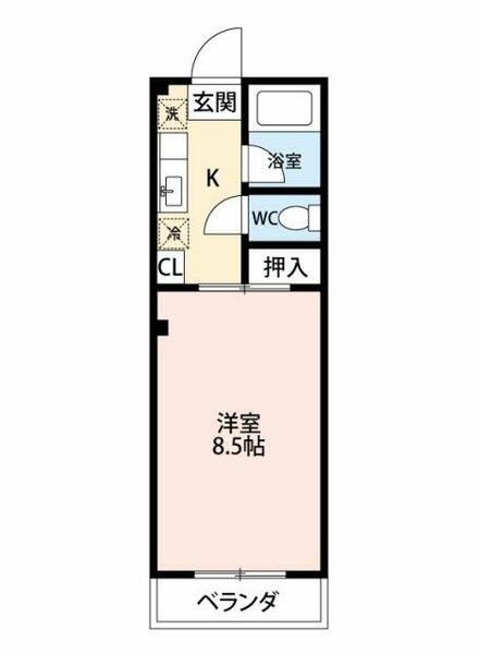 パレスツインＢ 201｜愛知県高浜市八幡町４丁目(賃貸アパート1K・2階・23.93㎡)の写真 その2