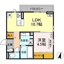 Ａｂｕｎｄａｎｔ　　Ⅱ 201 ｜ 宮城県仙台市太白区富沢西４丁目（賃貸アパート1LDK・2階・41.12㎡） その2