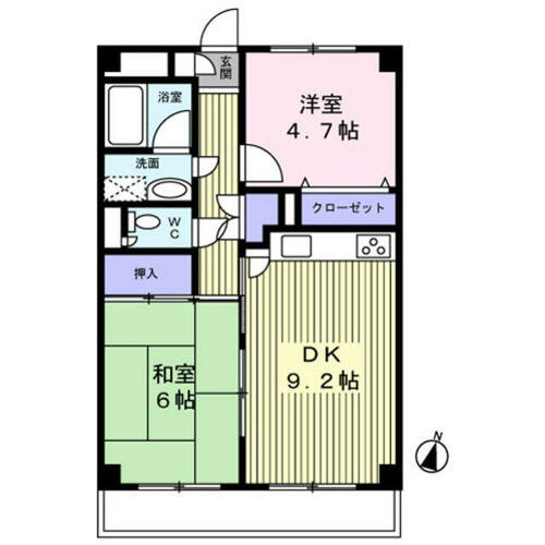 同じ建物の物件間取り写真 - ID:214053699333