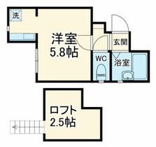 クラウンハウス中央林間 202 ｜ 神奈川県大和市中央林間３丁目（賃貸アパート1R・2階・17.62㎡） その2