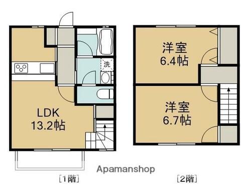 同じ建物の物件間取り写真 - ID:244004001591