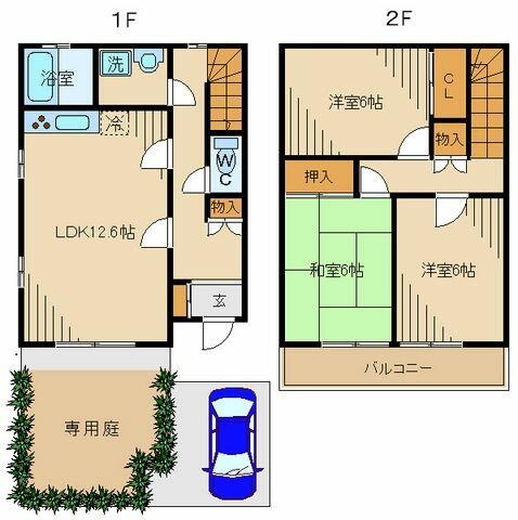 同じ建物の物件間取り写真 - ID:213108212601