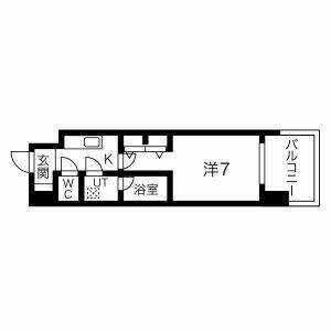 スプランディッド三国Ⅱ｜大阪府大阪市淀川区三国本町３丁目(賃貸マンション1K・5階・23.76㎡)の写真 その2