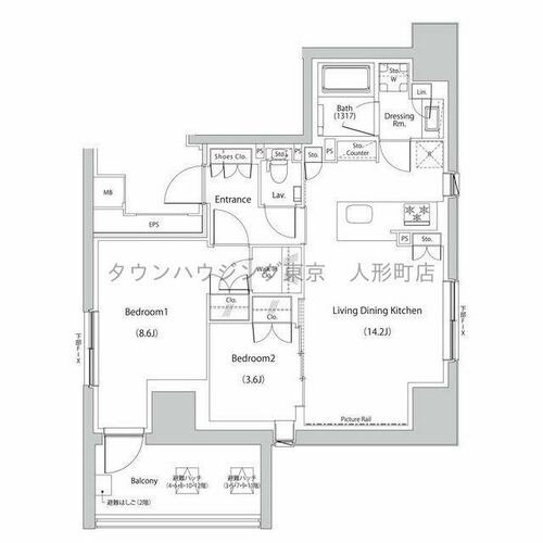 同じ建物の物件間取り写真 - ID:213108285749