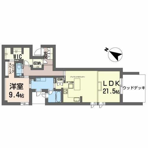 同じ建物の物件間取り写真 - ID:223031124317