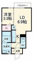 エルムハルヤマⅢ  ｜ 千葉県千葉市稲毛区黒砂２丁目（賃貸アパート1DK・1階・31.75㎡） その2