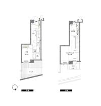 ランドステージ西馬込ベイシス 0105 ｜ 東京都大田区西馬込２丁目（賃貸マンション1LDK・1階・53.79㎡） その2