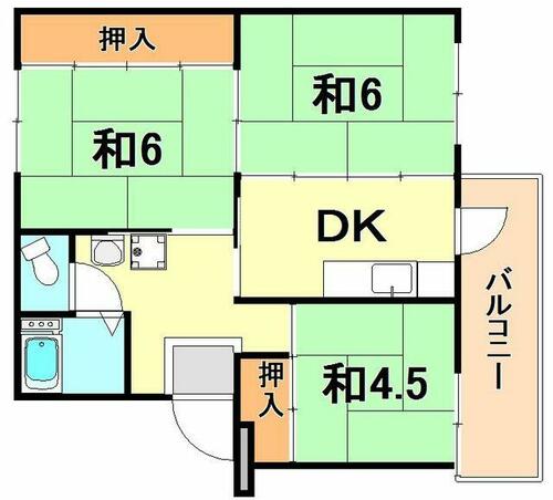 同じ建物の物件間取り写真 - ID:228047138443