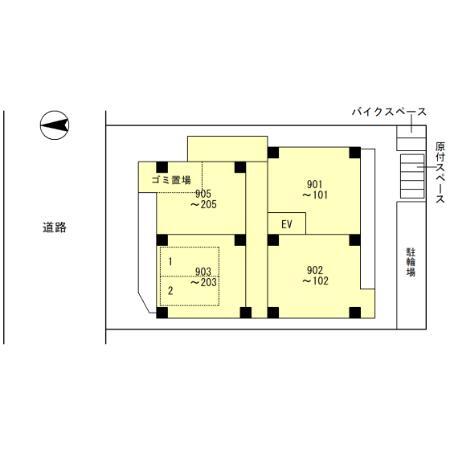 エタニティ江坂 503｜大阪府吹田市豊津町(賃貸マンション1LDK・5階・50.56㎡)の写真 その7