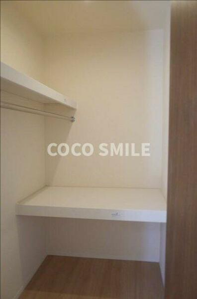画像9:大きなスペースがあり、収納には困りません 【COCO SMILE　ココスマイル】