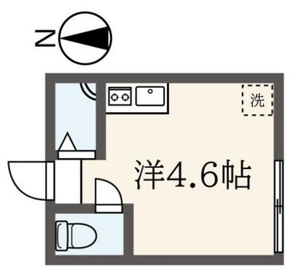 ＴＭ中瀬Ⅱ 102｜神奈川県川崎市川崎区中瀬２丁目(賃貸アパート1R・1階・9.59㎡)の写真 その2