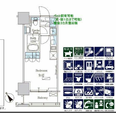 同じ建物の物件間取り写真 - ID:214054479453