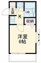 ウィステリアビル津田沼  ｜ 千葉県習志野市谷津１丁目（賃貸マンション1R・5階・18.00㎡） その2