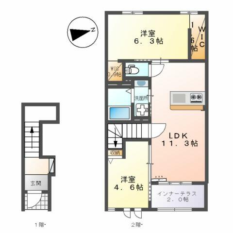 同じ建物の物件間取り写真 - ID:240028749131