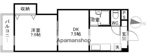 同じ建物の物件間取り写真 - ID:238007221758