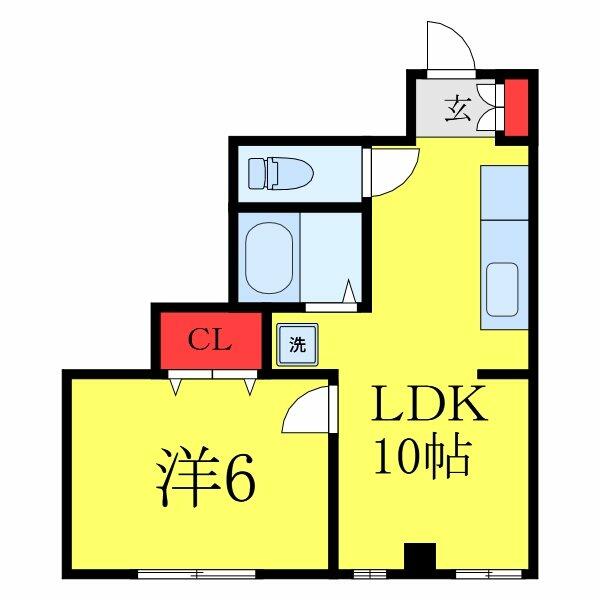 ローヤルレジデンス｜東京都板橋区板橋２丁目(賃貸マンション1LDK・1階・32.00㎡)の写真 その2