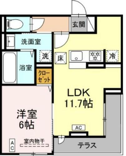 同じ建物の物件間取り写真 - ID:214057412458