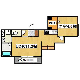 兵庫県神戸市灘区国玉通２丁目(賃貸アパート1LDK・3階・36.99㎡)の写真 その2