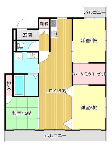 同じ建物の物件間取り写真 - ID:244003938416