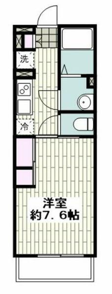 リブリ・Ｓ－ｃｅｎｔｅｒ．ｂｕｉｌｄ　ＩＩ｜神奈川県大和市中央２丁目(賃貸マンション1K・2階・23.60㎡)の写真 その2