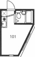 同じ建物の物件間取り写真 - ID:213100795108