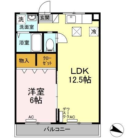 同じ建物の物件間取り写真 - ID:236002396425